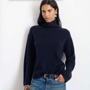NWT Alex Mill Cecile Turtleneck Sweater in Navy